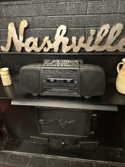 VTG Boombox Tape Player MAGNAVOX Turbo Bass Dual Cassette TESTED Y2K Ghettoblast
