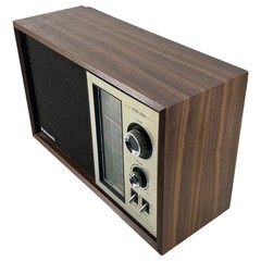 Panasonic RE-6286 FM/AM Tabletop Radio Solid State Wood Grain Case