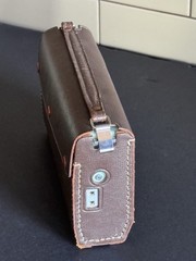 SONY TR-6081 Vintage Transistor Six Radio Light Blue Original Leather Case WORKS