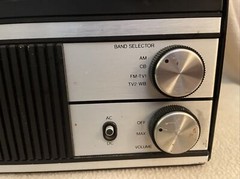 Vintage Hanimex Multiband Radio Receiver Model 7640 AM FM CB Hong Kong AS IS