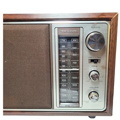 Vintage Radio Shack Realistic MTA-12 AM/FM Radio w Cord Tested Works Made Taiwan