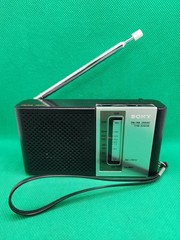 Vintage Sony TFM-6060W Portable AM/FM Radio Receiver – Tested