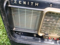ZENITH TRANS-OCEANIC PORTABLE RADIO B600 SHORTWAVE MULTIPLE BAND PARTS READ