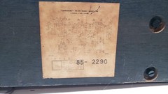 Vintage Commodore FM-AM Radio Model 744 Stereo-Matic-Sound 4 Speaker High Fideli
