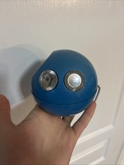 Vintage 1969 Panasonic Radio Panapet BLUE BALL R-70 Model Space Age AM Works