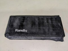 Vintage Randix QCR-18S Portable Radio & Alarm Clock (ZD)