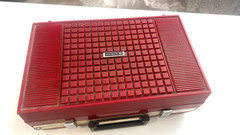 #160 Sanyo g-1219-3 portable Radio/ Portable Phono Player JAPAN 250v for parts
