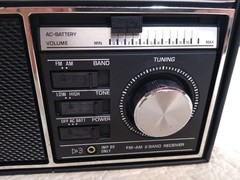 VTG Panasonic FM-AM 2 Band Receiver Radio Model Number RF-590 Handheld Radio