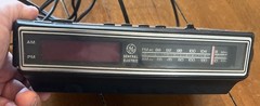 Vintage General Electric GE 7-4625C AM/FM Digital Clock Radio Great Condition