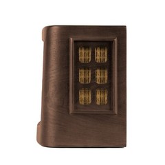 Fuse Vint Real Wood Exterior Vintage Retro Bluetooth Radio w/ Wireless Charging