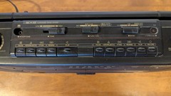 Vintage SoundDesign Cassette Player AM/FM Stereo Radio Boombox 4749BLK Tested