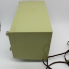 Zenith C462F Alarm Clock Radio AM/FM Green Vintage Solid Tested Works