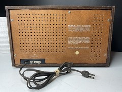 Vintage Sony ICF-9550W AM/FM Radio High Fidelity Sound Wood Case 1970&rsquo;s Tested