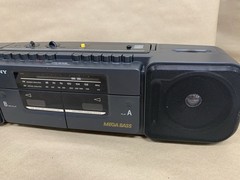 Vintage AM/FM Radio Cassette Alarm Clock Lot Sony Coby Proton Radio Shack Tandy