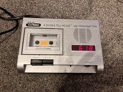 Vintage Radio Shack Realistic « A Show & Tell House » AM Transmitter/FOR PARTS