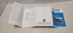 Vintage 1970s Panasonic RF-581 AM/FM Portable Radio – FOR PARTS – w Box & Manual