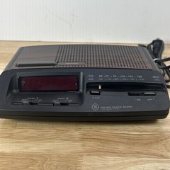 Vintage GE FM/AM Digital Clock Radio Model 7-4621A Dual Alarm Fully Functional