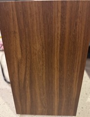 Vtg MCM Wood Grain PANASONIC #RE-6286 AM/FM Tabletop RADIO/Japan Works Great EX+