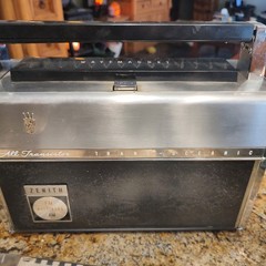 Zenith Royal 3000-1 Trans Oceanic Portable Receiver FM AM & Manual Tested Works