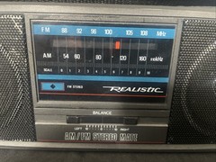 Vintage Realistic (Radio Shack) AM/FM Stereo Mate Radio Model 12-722