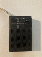 Vintage Realistic 12-201 AM Radio Radio Shack Untested FOR PARTS