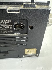 Vintage Toshiba Solid State Radio RP-737F Made in Japan Untested