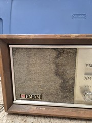 Vintage National Panasonic Radio Model RE-784 FM-AM 2 Band Untested Retro