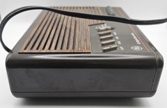 Vintage GE Digital Clock Radio AM/FM Faux Woodgrain 7-4612B Retro 1980s Tested