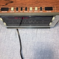 Vintage « J.C.Penney »- AM/FM Dual Alarm Clock Radio/model#680-3795