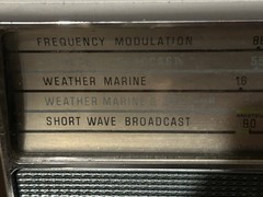 Vintage Zenith Solid State Multiband Shortwave Radio Inter-Oceanic Weather VIDEO