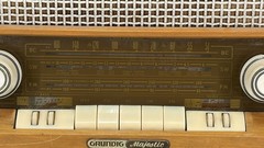 Grundig Majestic 2065 USA Tabletop Tube Radio Mid Century West Germany