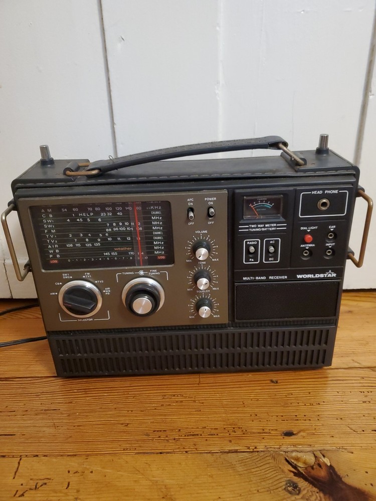 Worldstar MG-6000 Radio Multi-Band AM/FM CB Shortwave Radio