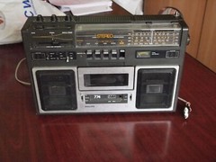 Philips 774 Stereo Cassette Player Radio Boombox Vintage