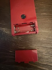 Realistic AM/FM Stereo Mate Pocket Radio Vintage Red Model 12-132