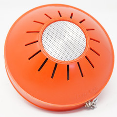 Vintage Soundesign Red Space Capsule Pocket AM Radio Works