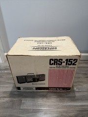 1974 Marantz Superscope CRS-152 Portable AM / FM Radio Cassette System Complete