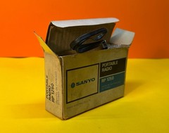 New vintage Portable Sanyo RP 1250 / Video