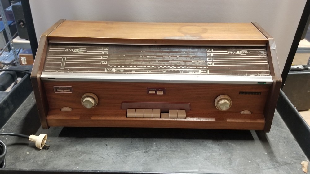 Vintage Radio Philips Table Top Stereo Hi Fi #B4X23A /54~ Holland – Please Read