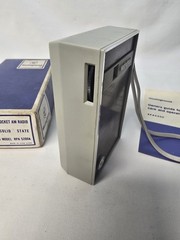 Vintage Westinghouse Pocket AM Radio Model RPA 5200A  w/ Box & Papers – Preowned