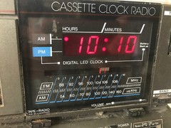 Vintage GPX Model DC 590 Digital Alarm Clock Radio /Cassette – PARTS or REPAIR