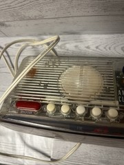 VTG Gran Prix GPX Am/Fm Clock Radio Transparent Model D510 Tested Works