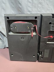 GE 3-5690A Boom Box Stereo AM/FM Radio & Cassette Detachable Speakers