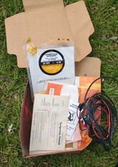 Johnson Messenger 4145 CB 2 Way Radio With Speaker Antenna Signal Kicker As Is