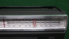 Vintage Toshiba Portable Radio RP-1640T AM-FM-TV 4 Band
