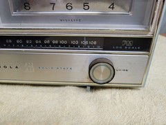 Vintage Motorola Solid State AM/FM Clock Radio TCI1CL RADIO WORKS
