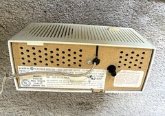 Vintage Working GE Solid State Alarm Clock Radio. Excellent Condition. 60s-70s