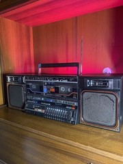 Sharp GF800Z(BK) Legendary Vintage Boombox, made in Japan