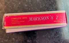 Markson&rsquo;s 7 AM Radio Vintage Model 7 Working
