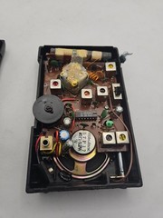 GENERAL ELECTRIC Model No. 7-2500B Hong Kong FM-AM Transistor Radio Works #CTL