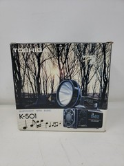 Untested TOSHIBA Vintage Searchlight With Radio K-501